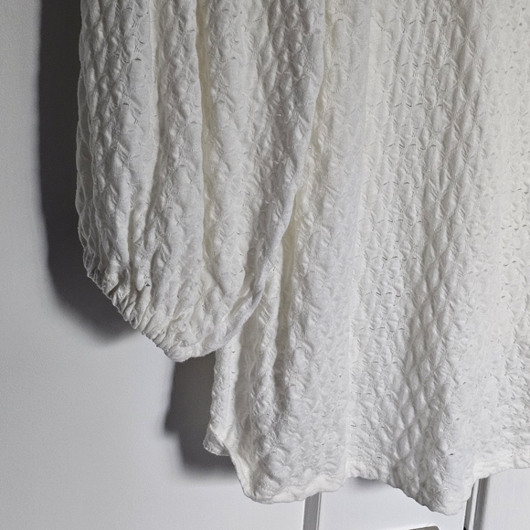 Plus Size 2X Penningtons White 3/4 Sleeve Tunic - Picture 12 of 13